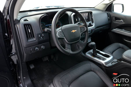 Chevrolet Colorado ZR2 Midnight Edition 2021, intérieur